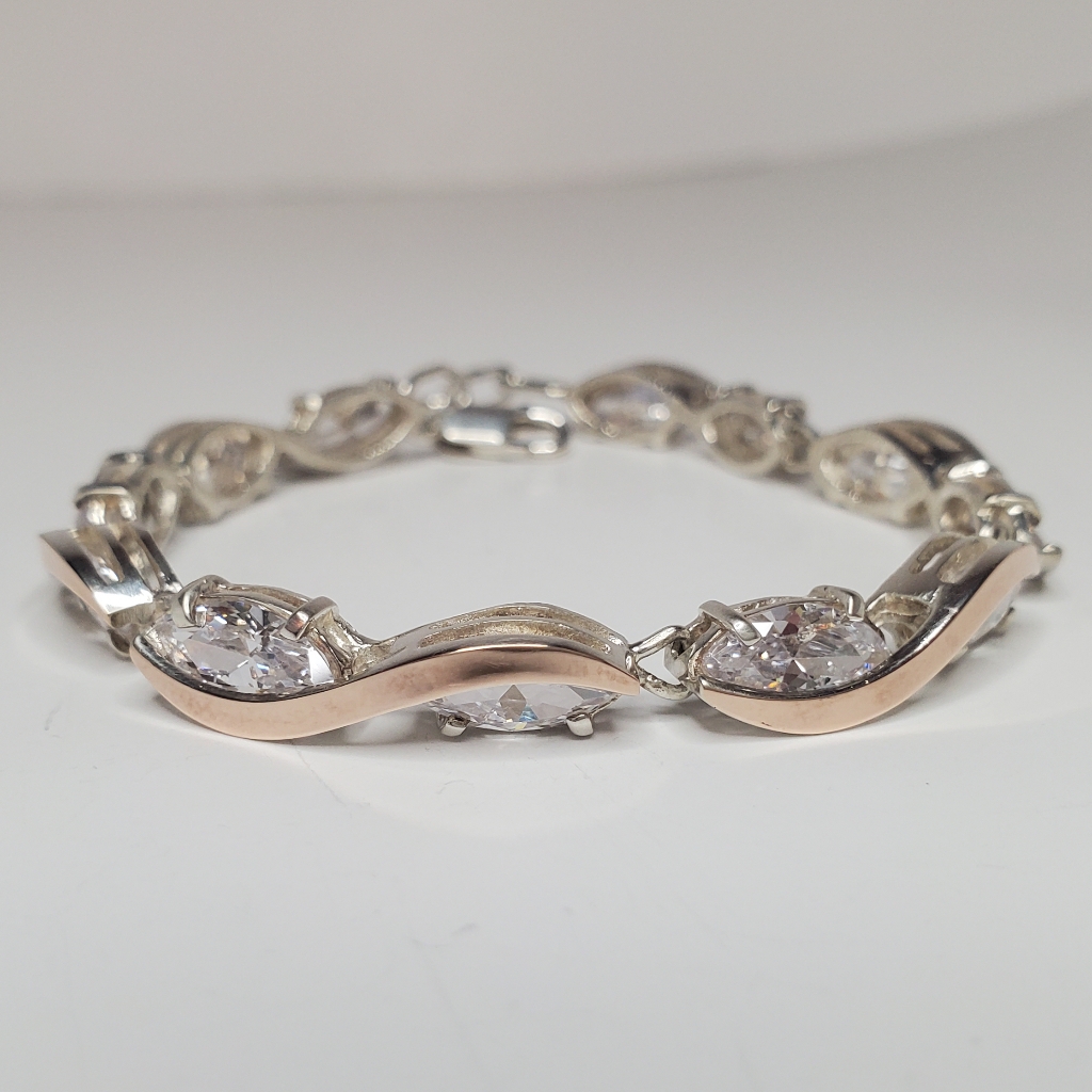Sterling Silver Bracelet Of Sterling Silver